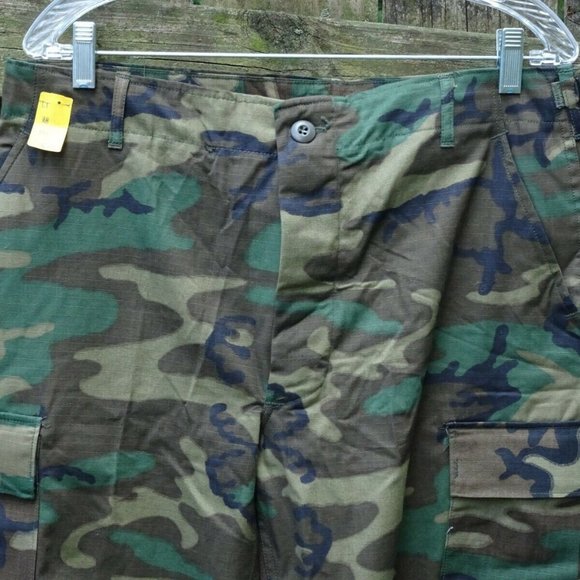NEW 78' USMC Military Trouser RDF RipStop ERDL Hot Weather Camo Pants Med Reg - Picture 5 of 12